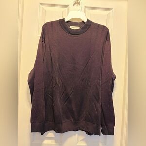 Pronto Uomo Burgundy Crewneck Sweater